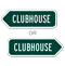 Clubhouse Golf Course Sign
