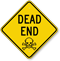 Dead End Diamond-shaped Traffic Sign