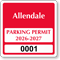 Parking Labels - Design CS2