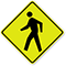 Pedestrian Symbol - Traffic Sign