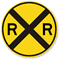 Railroad Crossing - Traffic Sign