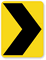 Chevron Alignment Symbol (Right) - Traffic Sign