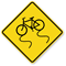 Slippery When Wet (Symbol) - Traffic Sign