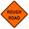 Rough Road - Road Warning Sign